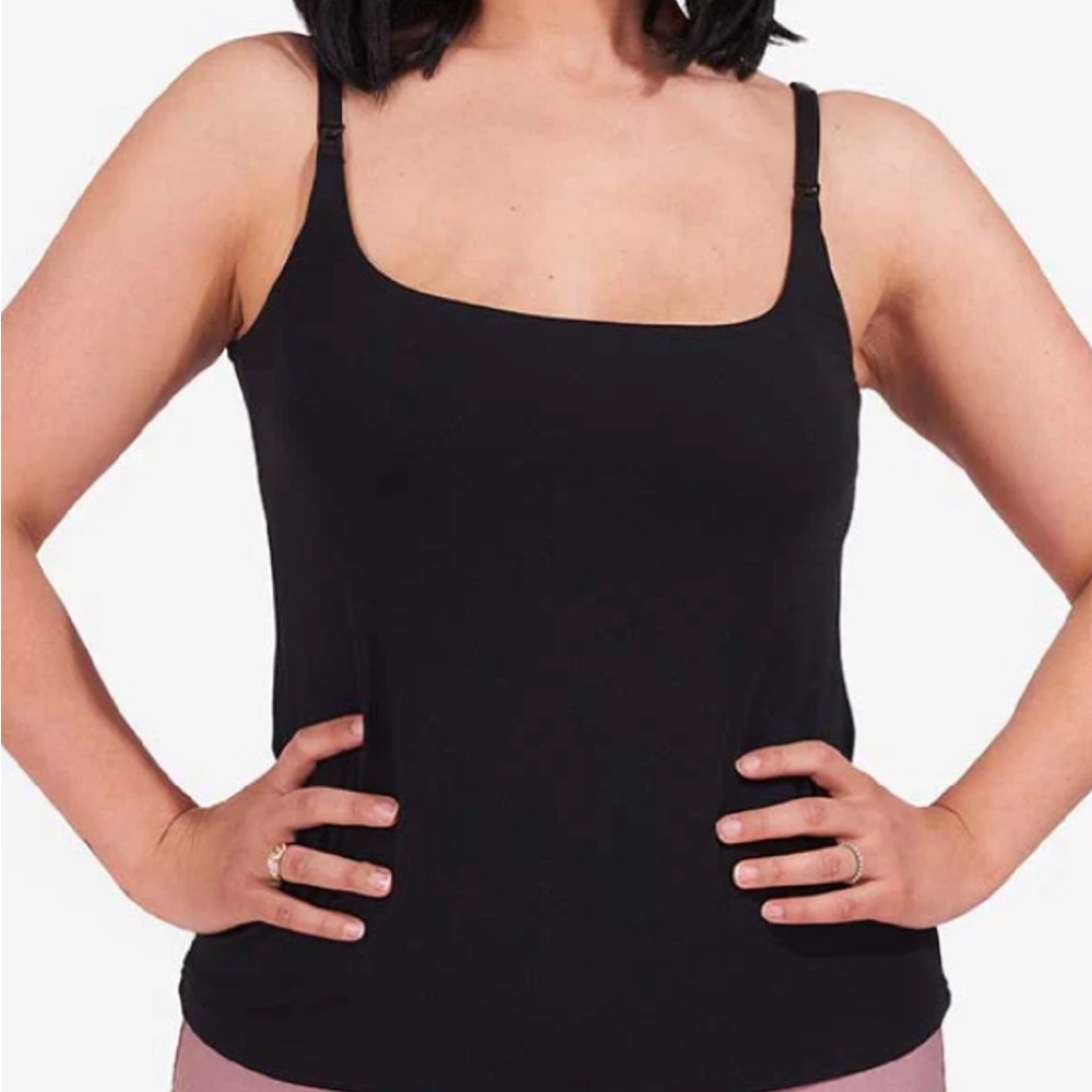 Bodily Always-On Nursing Tank Small Black